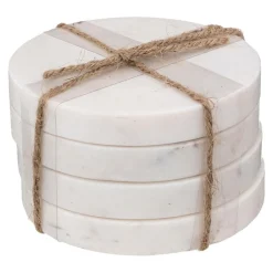 SG SECRET DE GOURMET - Lot de 4 dessous de verre "sublima" d10cm