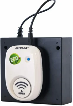 SILVERLINE SWEDEN - Répulsif électronique anti-rongeurs pour 50 m² sur batteries 1 appareil