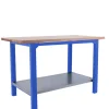 SIMONRACK - Etabli simonwork bt6 pro laminate 1500 bleu/hêtre bleu/hêtre 865x1500x750 - simonrack