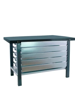 SIMONRACK - Etabli simonwork bt6 pro metal 5box 1200 antracite antracite 830x1200x730 - simonrack