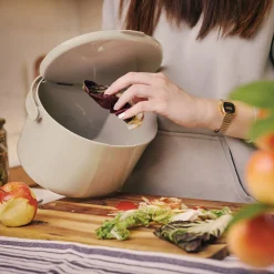 SKAZA - Bac à composte bokashi, daily, 3,3l, crème