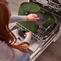 SKAZA - Composteur bokashi essential 15,3l +1kg brain+base-olive