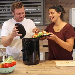 SKAZA - Composteur bokashi organko 2 ocean 9,6l noir skaza