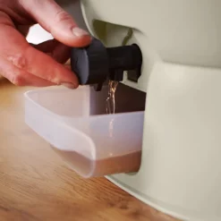 SKAZA - Composteur bokashi essential 15,3l +1kg brain+base-crème