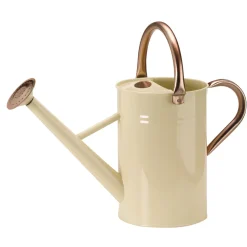 SMART GARDEN - Arrosoir de jardin en acier galvanisé ivoire 4.5L