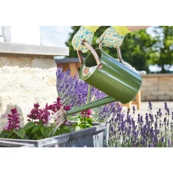 SMART GARDEN - Arrosoir de jardin en acier galvanisé vert 4.5L