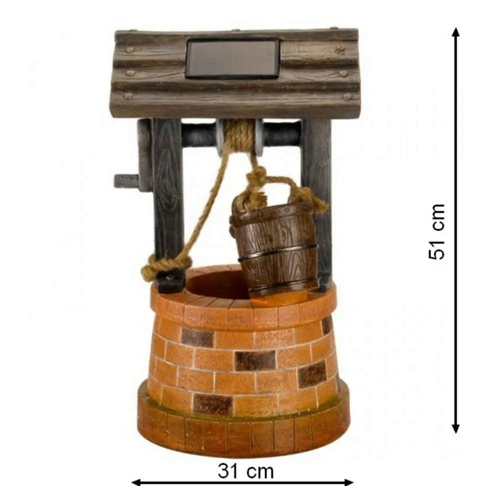 SMART GARDEN - Fontaine solaire puits