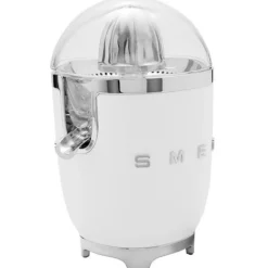 Smeg presse-agrumes 70w blanc - cjf11wheu