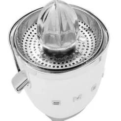 Smeg presse-agrumes 70w blanc - cjf11wheu