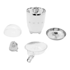 Smeg presse-agrumes 70w blanc - cjf11wheu