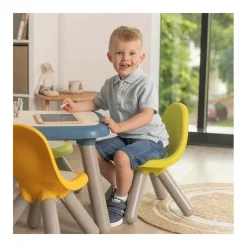 SMOBY - Smoby - chaise enfant verte - extérieur et intérieur - h27cm - fabrication française