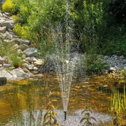 SOLAIREPRATIQUE - Kit pompe solaire bassin fountain pro 875l-25w