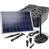 SOLAIREPRATIQUE - Kit pompe solaire bassin avec filtre premium 1700l-50w