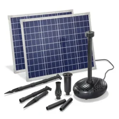 SOLAIREPRATIQUE - Kit pompe solaire bassin super funtain 3400l-100w