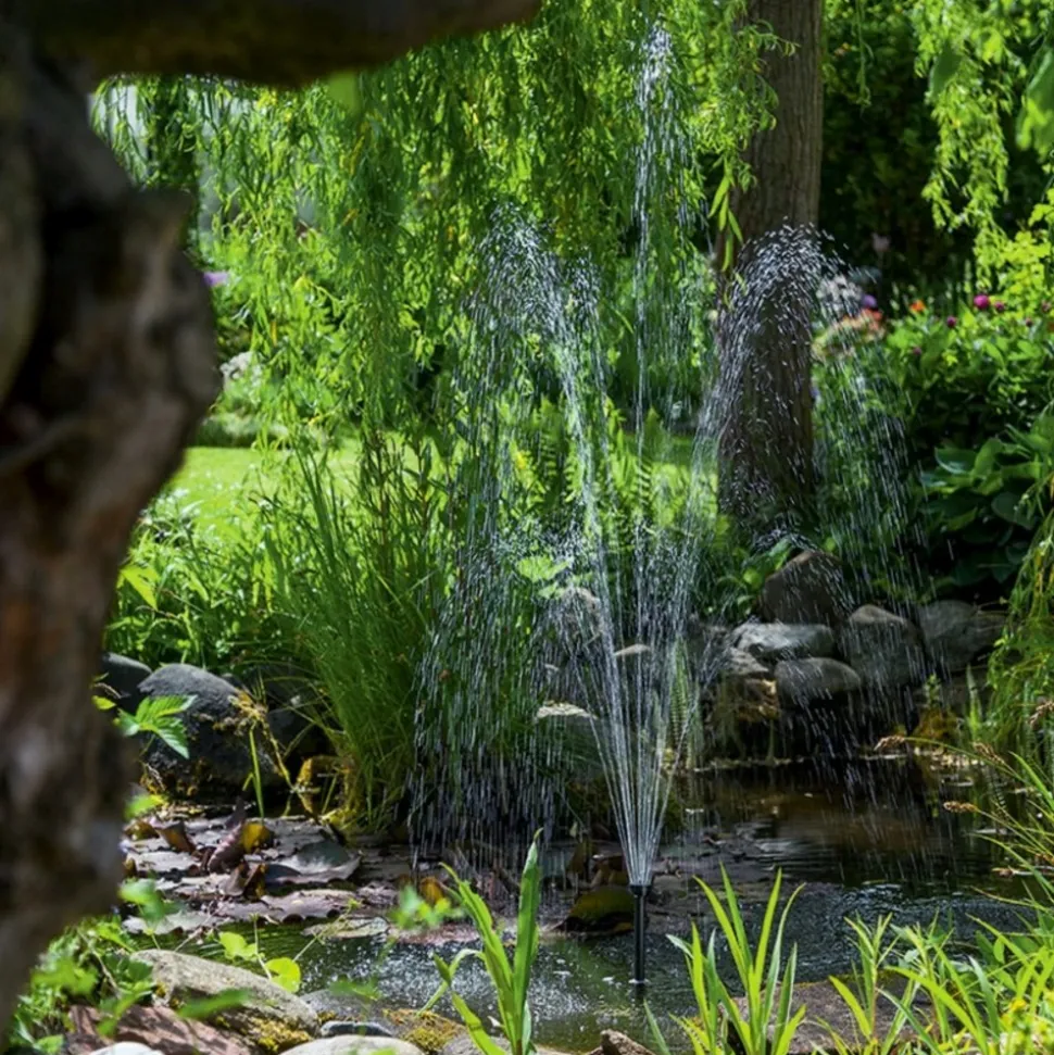 SOLAIREPRATIQUE - Kit pompe solaire bassin avec filtre 1300l-20w