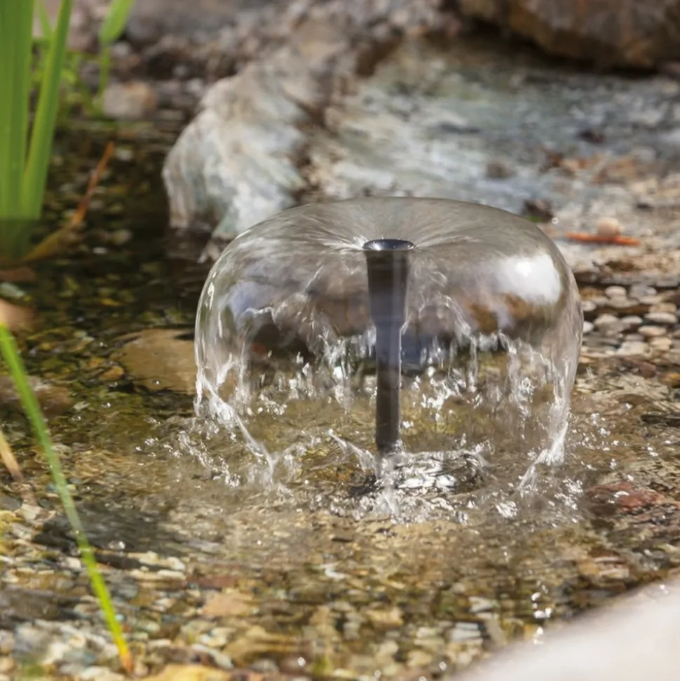 SOLAIREPRATIQUE - Kit pompe solaire bassin avec filtre fountain pro 380l-8w