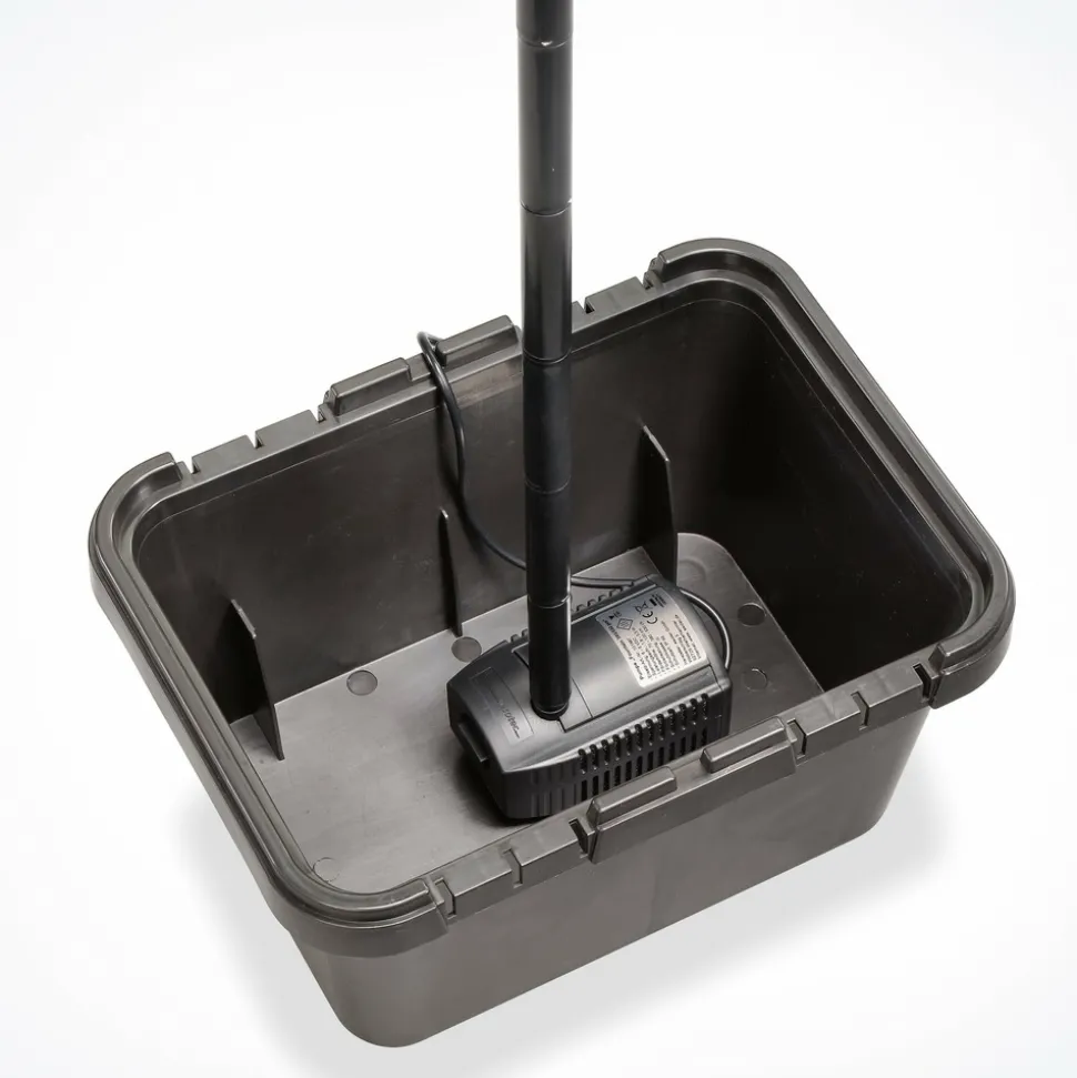 SOLAIREPRATIQUE - Kit pompe solaire bassin avec filtre fountain pro 380l-8w