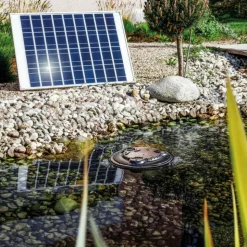 SOLAIREPRATIQUE - Oxygénateur de bassin solaire flottant power float 35w 400l/h