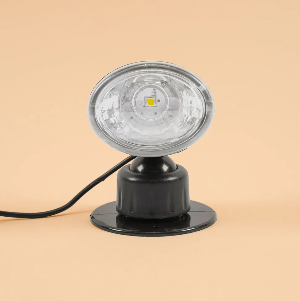 SOLAIREPRATIQUE - Spot solaire trio pro blanc froid