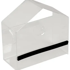 ST HELENS - Mangeoire de jardin à oiseaux st helens transparente - en acrylique avec 2 ventouses puissantes gh353