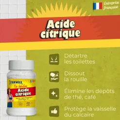 STARWAX THE FABULOUS - Acide citrique 400gr Fabulous