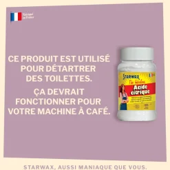 STARWAX THE FABULOUS - Acide citrique 400gr Fabulous