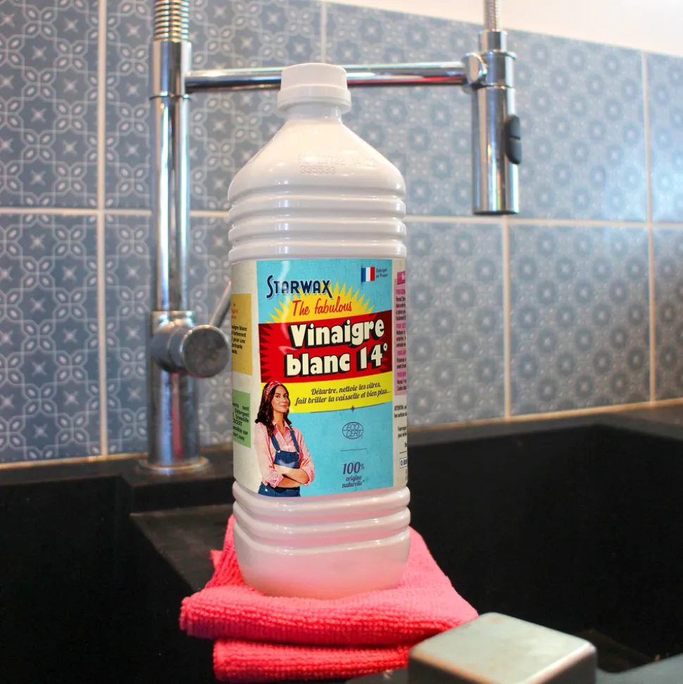 STARWAX THE FABULOUS - Vinaigre 14 ° sans parfum 1 litre