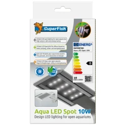 SUPERFISH - Spot led 10 watts pour aquarium ouvert