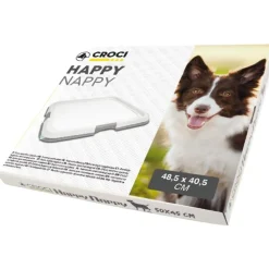 Support tapis happy nappy pour chien 60x60cm
