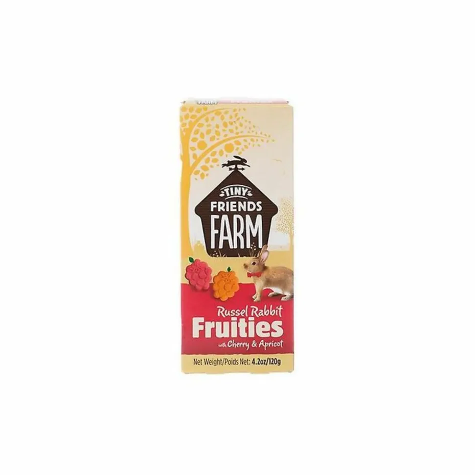 SUPREME PETFOODS - Friandises cerise abricot rabbit fruitees pour lapins - tiny friends farm supreme 120 g