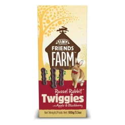 SUPREME PETFOODS - Friandises lapin twiggies - pomme & mûres - supreme tiny friends 100 g