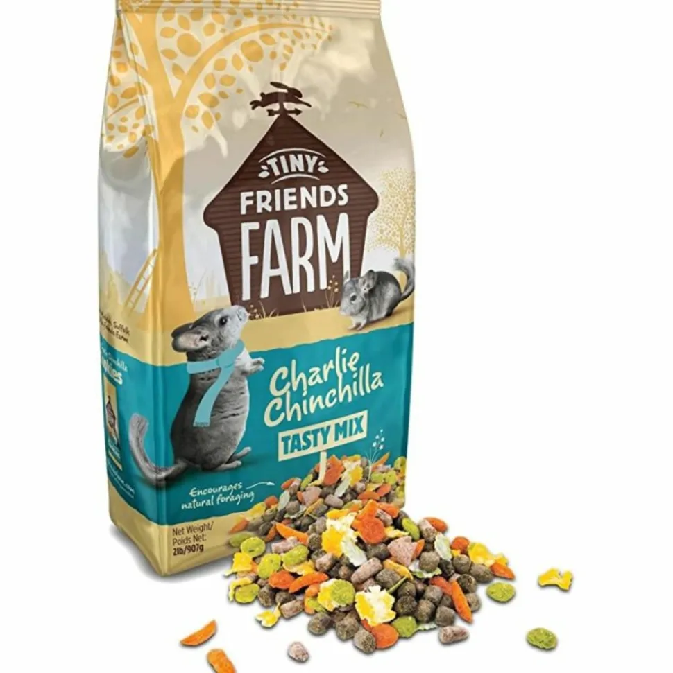 SUPREME PETFOODS - Muesli tasty mix pour chinchilla - tiny friends farm supreme 850 g