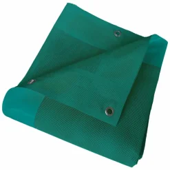 TECPLAST - Bâche carport micro-perforée tecplast mp460cp 4x5 m - verte - garantie 5 ans