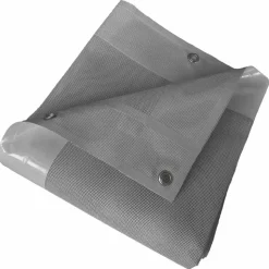 TECPLAST - Bâche carport micro-perforée tecplast mp460cp 3x4 m - grise - garantie 5 ans