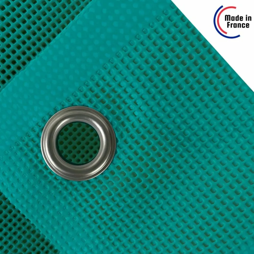 TECPLAST - Bâche micro-perforée tecplast mp460mu 2,5x3 m - verte - garantie 5 ans