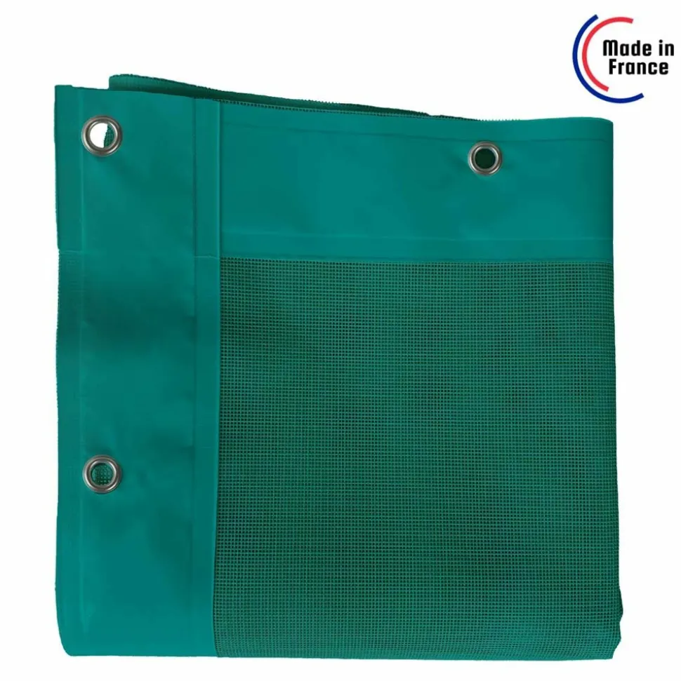 TECPLAST - Toile pergola micro-perforée tecplast mp460pr 2,5x3 m - verte - garantie 5 ans