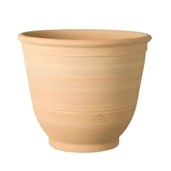 TERRABLANCA - Pot Campana en terre cuite claire Ø 30 x H. 28 cm