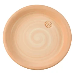 TERRABLANCA - Soucoupe en terre cuite claire Ø 32 cm