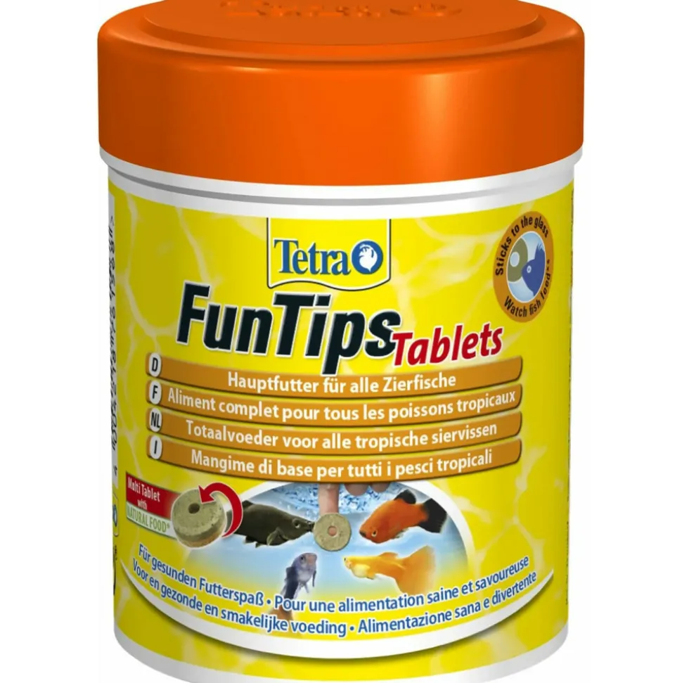 TETRA - Aliment complet pour tous les poissons tropicaux 65 g - 150 ml funtips tabl