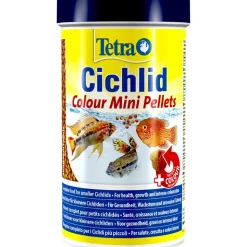 TETRA - Cichlid colour mini pellets 170 g 500 ml pour poisson cichlidés