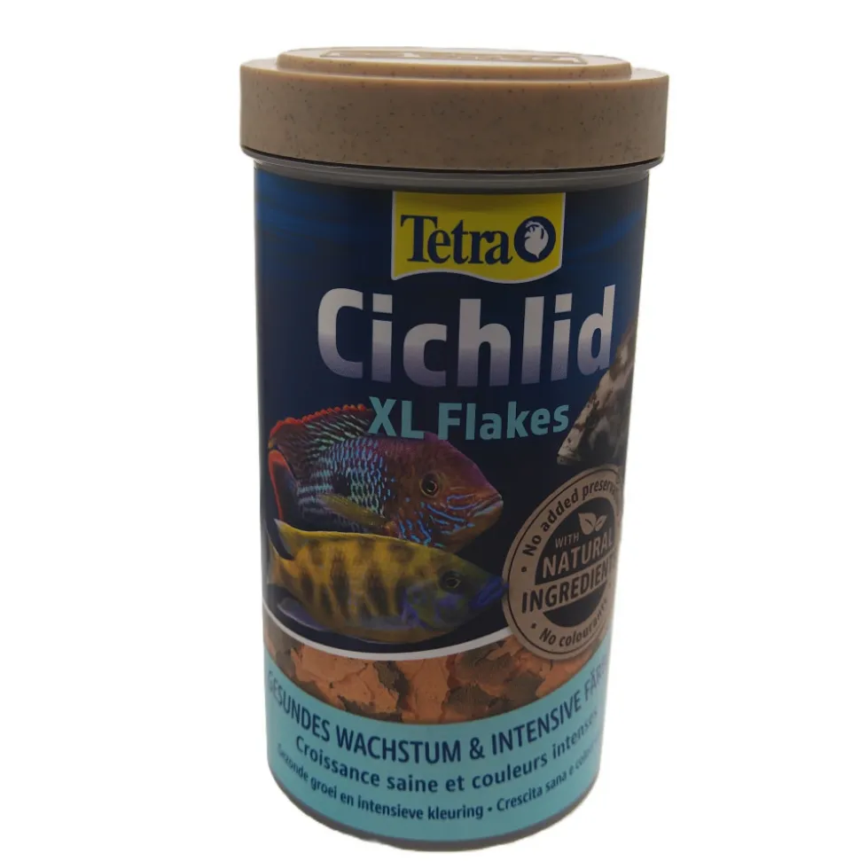 TETRA - Cichlid xl flocons 80 g 500 ml nourriture pour cichlidés et poissons d'orne