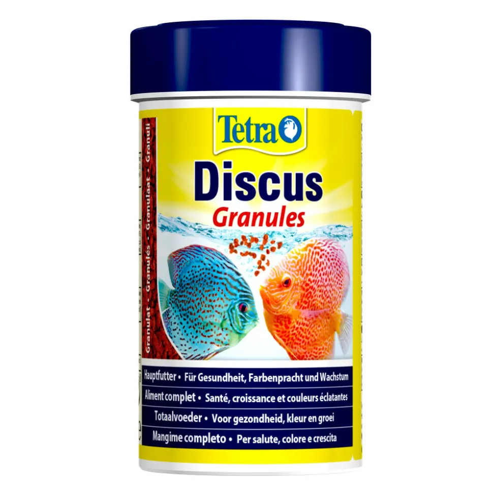 TETRA - Discus granulés 30g - 100 ml nourriture pour les discus et grand poissons d