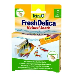 TETRA - Friandises daphnies" daphnia" en gel 16 sticks de 3 g fresh delica nourritu
