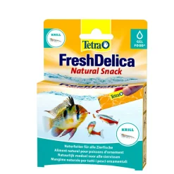 TETRA - Friandises krill en gel 16 sticks de 3 g fresh delica nourriture pour poiss