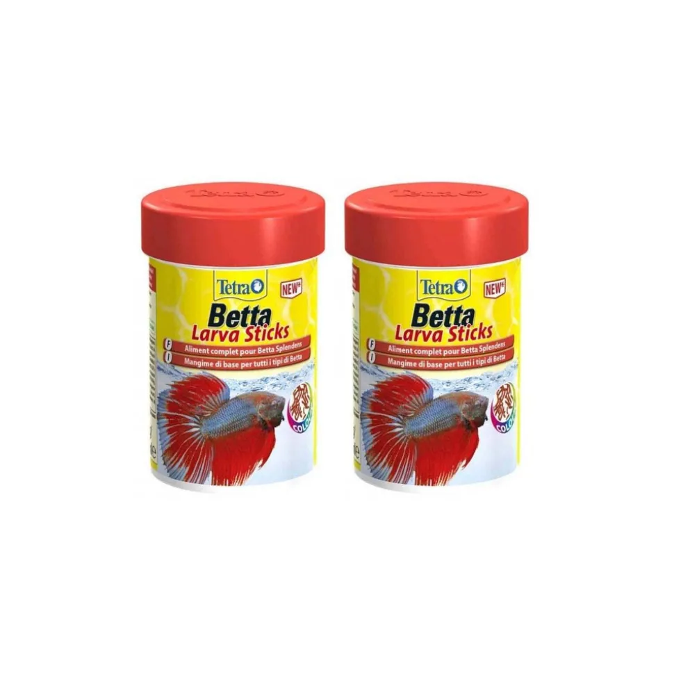 TETRA - Sticks pour combattants betta larvasticks 85 ml (lot de 2)