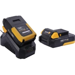 TEXAS - Tondeuse gazon 2 batteries 20v 2ah lame 33cm bac 35l texas lmx2033