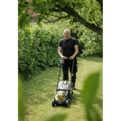 TEXAS - Tondeuse gazon 2 batteries 20v 2ah lame 33cm bac 35l texas lmx2033