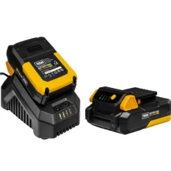 TEXAS - Tondeuse gazon 2 batteries 20v 2ah lame 33cm bac 35l texas lmx2033