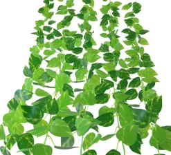 Tige de plante artificielle en plastique, pothos de 2 mètres de long