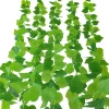 Tiges de plantes artificielles en plastique, feuilles de vigne de 2 mètres de long